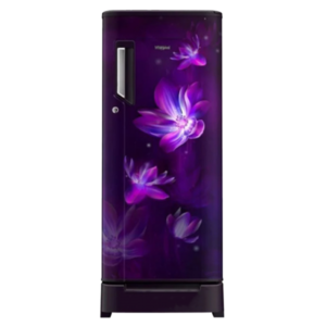 Whirlpool 200 L 3 Star 215 IMPC Roy 3S Single Door Refrigerator (Purple Flower Rain, 215IMPCROY3SPUPFLWRZ)