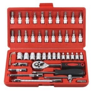 46 In 1 Tool Kit Socket Set