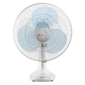 Orient Electric Desk 71 TF 400 mm 3 Blade Table Fan White, (16DESK71TF)